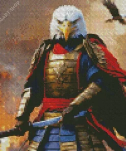 Bird Warrior Diamond Painting