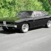 Black 1969 Charger Diamond Painting