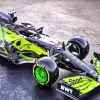 Black And Green F1 Car Diamond Painting