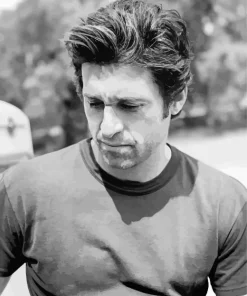 Black And White Patrick Dempsey Diamond Painting