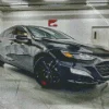 Black Chevy Malibu Diamond Painting