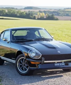 Black Datsun Car Diamond Painting