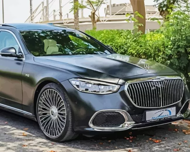 black maybach s680 Diamond Paintings Black Maybach S680 Diamond Painting