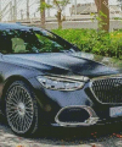 Black Maybach S680 Diamond Painting