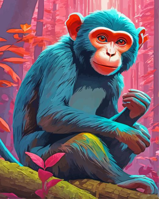 black monkey Diamond Paintings Black Monkey Diamond Painting