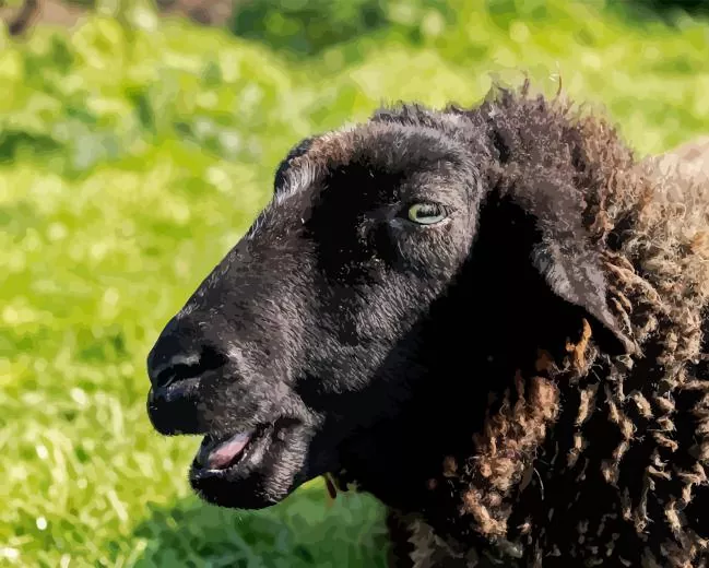 black sheep Diamond Paintings Black Sheep Diamond Painting