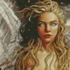 Blonde Angel Diamond Painting