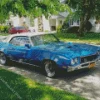 Blue Buick Skylark Diamond Painting