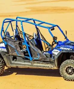 Blue Dune Buggy Diamond Painting