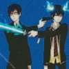 Blue Exorcist Rin And Yukio Diamond Painting