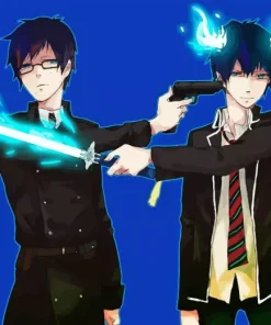 Blue Exorcist Rin And Yukio Diamond Painting