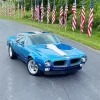 Blue Firebird Car Diamond Painting
