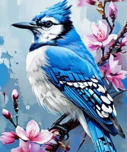 Blue Jay Diamond Painting