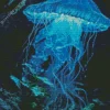 Blue Jellyfish Diamond Painting
