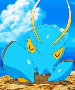 Blue Lobster Pokemon Diamond Painting