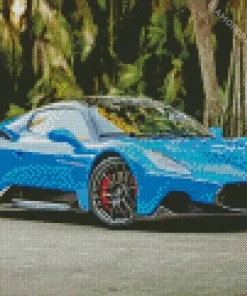 Blue Mc20 Diamond Painting