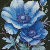 Blue Poppies Diamond Painting
