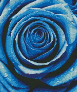 Blue Rose Diamond Painting