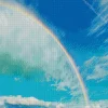 Blue Sky Rainbow Diamond Painting