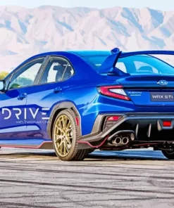 Blue Subaru Wrx Diamond Painting