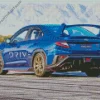 Blue Subaru Wrx Diamond Painting