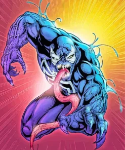 Blue Venom Diamond Painting