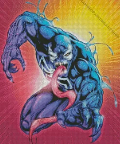 Blue Venom Diamond Painting