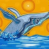 Blue Whale Art Diamond Painting