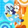Bluey And Bingo Diamond Painting