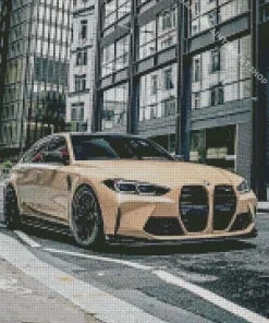 Bmw Sand Color Diamond Painting