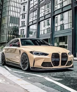 Bmw Sand Color Diamond Painting