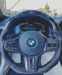 Bmw Steering Wheel Diamond Painting