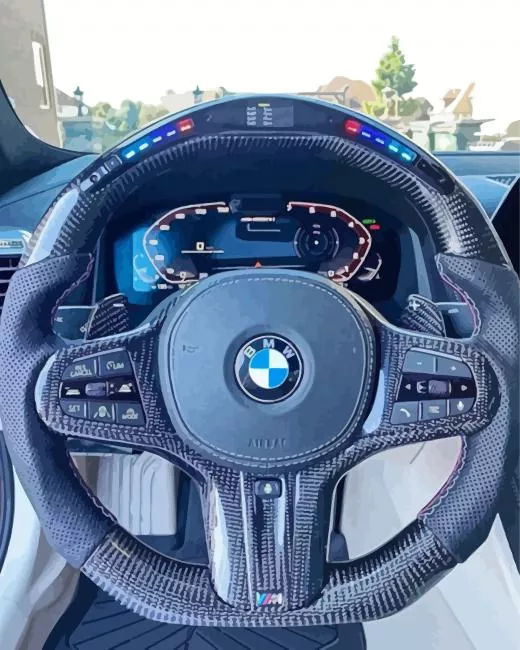 bmw steering wheel Diamond Paintings Bmw Steering Wheel Diamond Painting