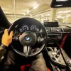 Bmw Steering Wheel With Hand Diamond Painting