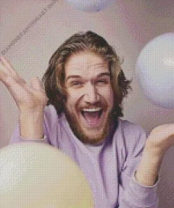 Bo Burnham Comedian Diamond Painting