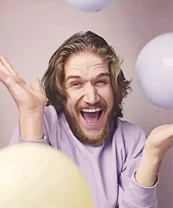 Bo Burnham Comedian Diamond Painting