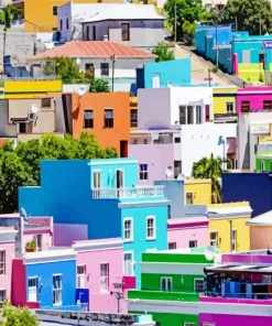 Bo Kaap Africa Diamond Painting