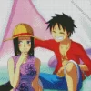Boa Hancock And Luffy Diamond Painting