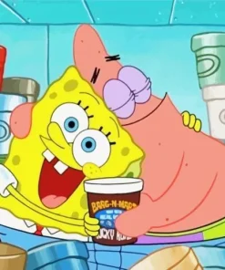 Bob And Patrick Diamond Painting