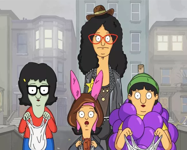 bobs burgers halloween Diamond Paintings Bobs Burgers Halloween Diamond Painting