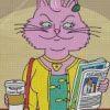 Bojack Horseman Princess Carolyn Diamond Painting