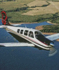 Bonanza Flying Diamond Painting