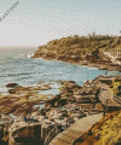 Bondi To Coogee Walk Diamond Painting
