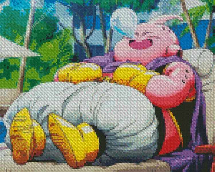 boo dragon ball Diamond By Numbers Boo Dragon Ball Diamond Painting