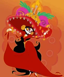 Book Of Life La Muerte Diamond Painting