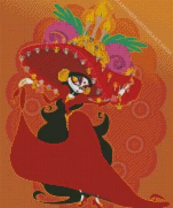 Book Of Life La Muerte Diamond Painting