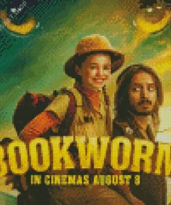 Bookworm Movie Diamond Painting