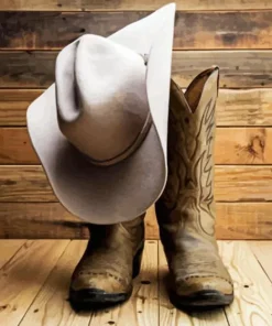 Boots And Cowboy Hat Diamond Painting