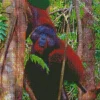 Bornean Orangutan Diamond Painting