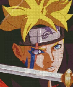 Boruto Uzumaki Diamond Painting